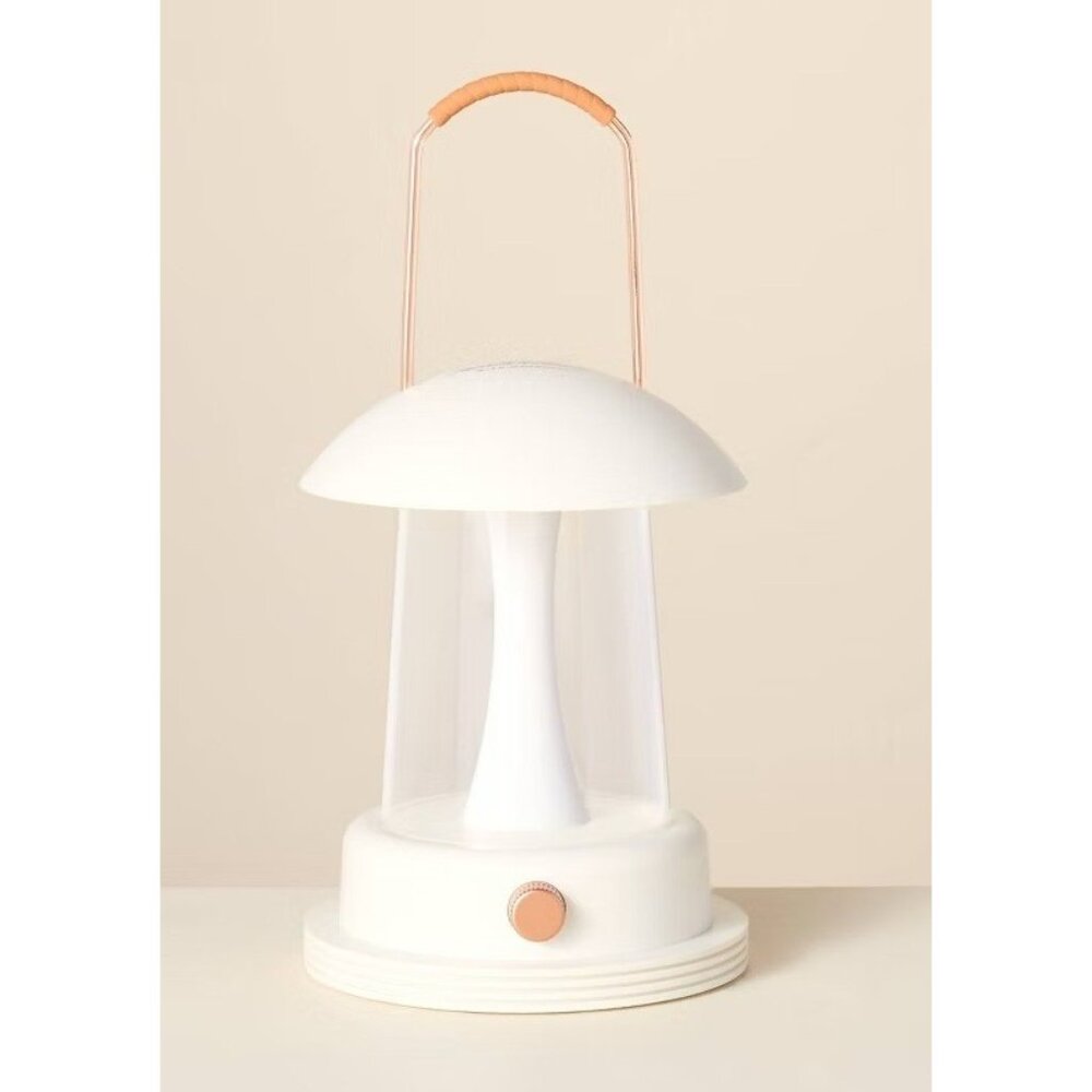 Hearth & Hand Portable LED Rechargeable Table or Hanging Cream Color Lantern